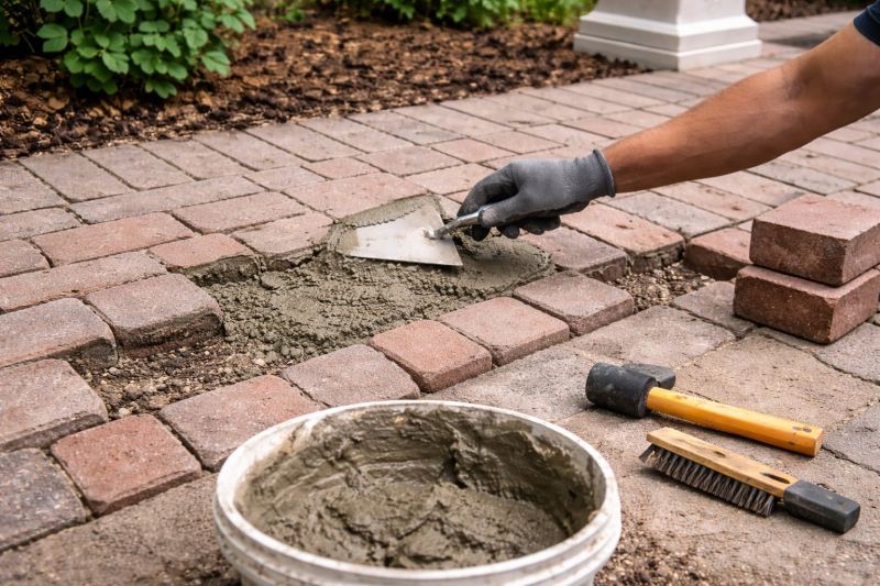 Brick Flatwork Repair in El Paso County, CO