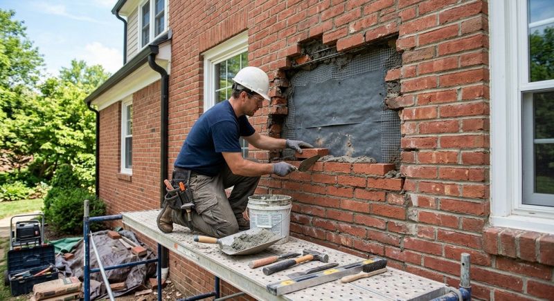 Brick Masonry Repair in Teller County, CO