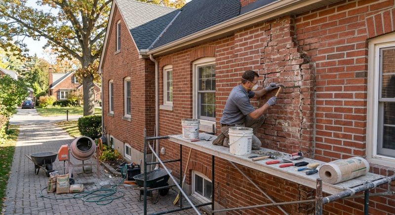 Brick Masonry Restoration in Woodland Park, CO