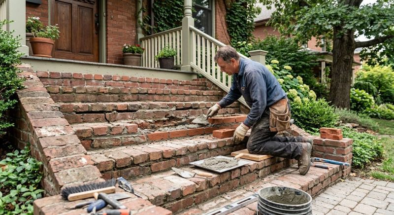 Brick Repair in Larkspur, CO