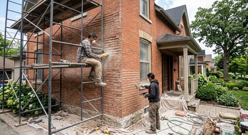 Brick Restoration in Palmer Lake, CO