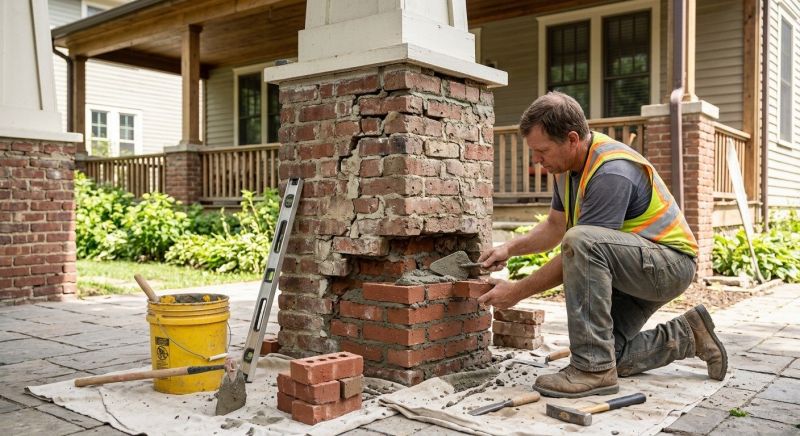 Brick Restoration in Sedalia, CO