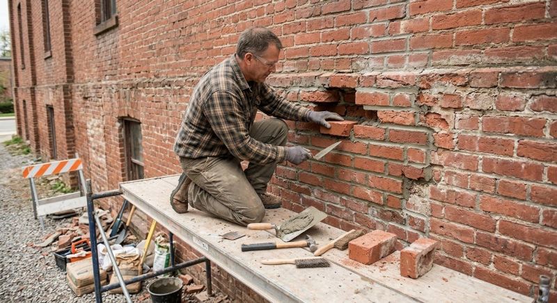 Brick Stairs Repair in Teller County, CO