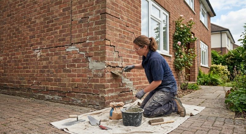 Brick Wall Repair in Palmer Lake, CO