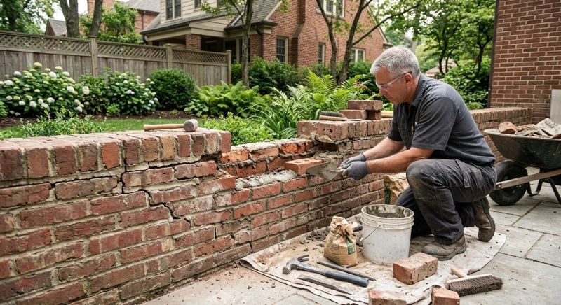 Brick Wall Repair in Teller County, CO