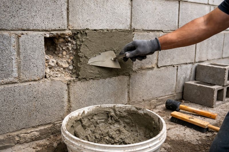 Concrete Block Repair in Woodland Park, CO