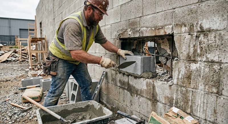 Concrete Block Repair in Woodland Park, CO