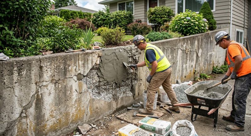 Retaining Wall Repair in El Paso County, CO