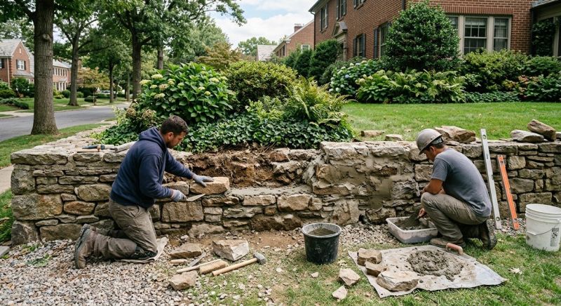 Retaining Wall Repair in El Paso County, CO