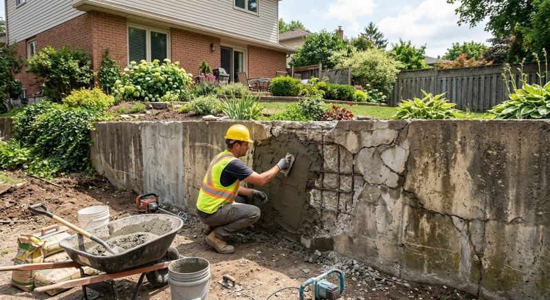 Retaining Wall Repair in Monument, CO