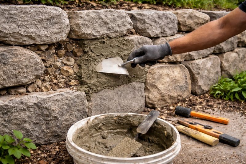 Retaining Wall Repair in Monument, CO