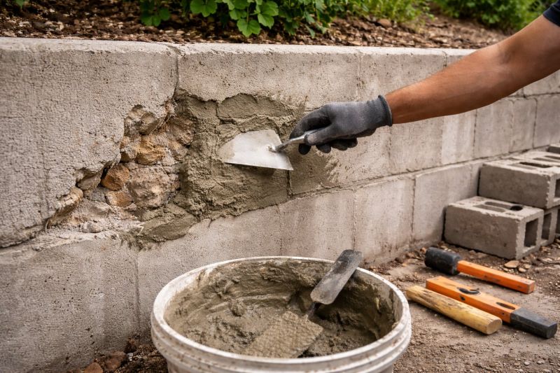 Retaining Wall Repair in Monument, CO