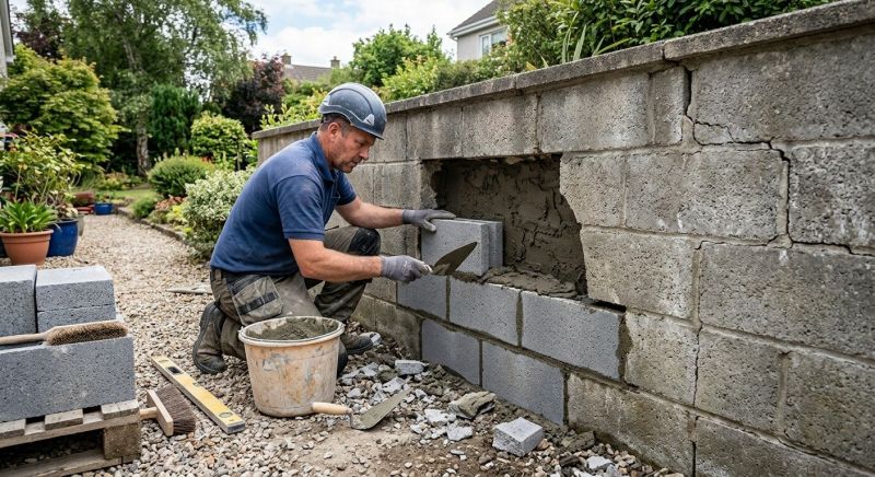 Rock Wall Repair in Woodland Park, CO