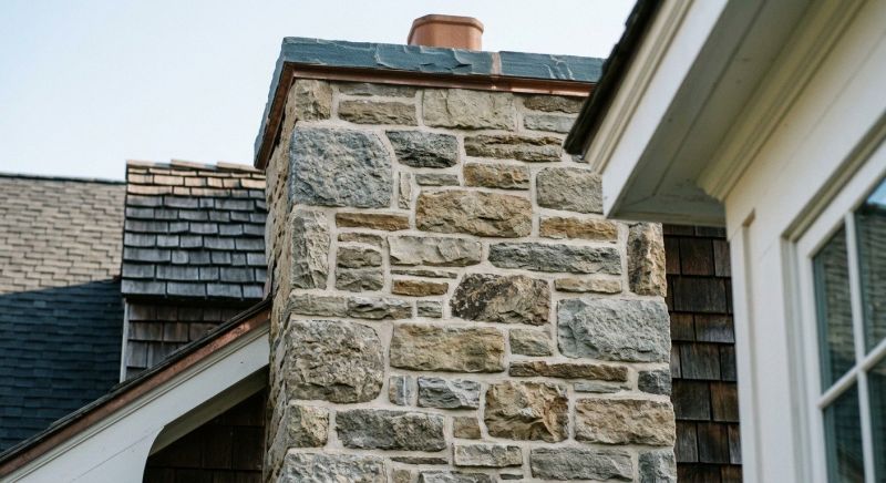 Stone Chimney Installation in Larkspur, CO