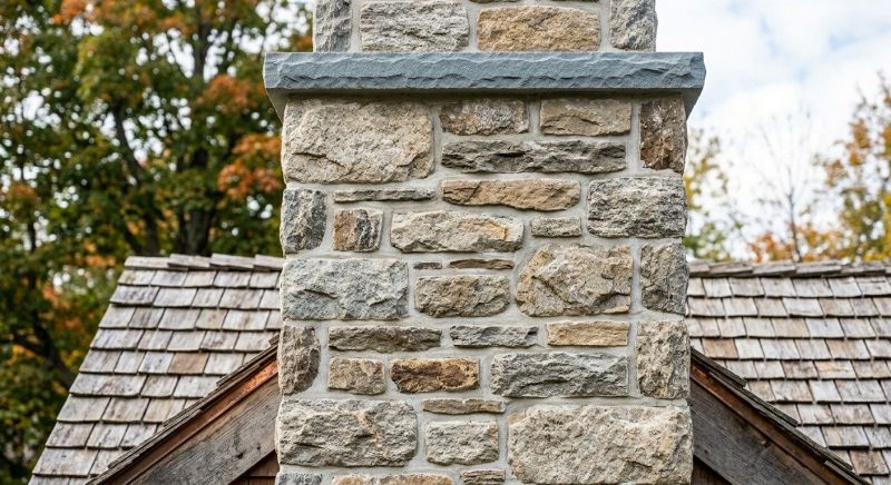 Stone Chimney Installation in Woodland Park, CO