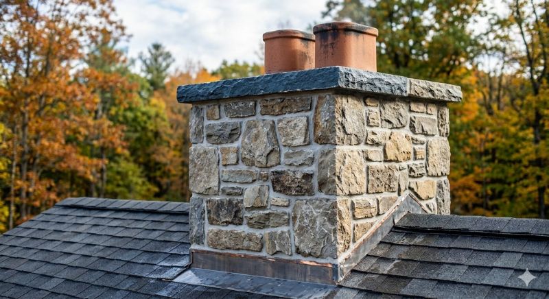Stone Chimney Installation in Palmer Lake, CO