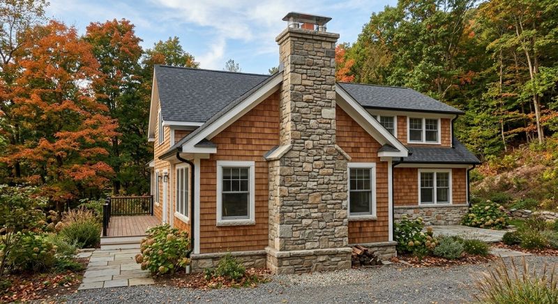 Stone Chimney Installation in Teller County, CO