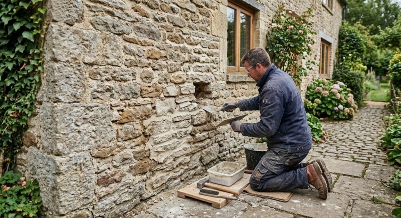 Stone Masonry Repair in Woodland Park, CO