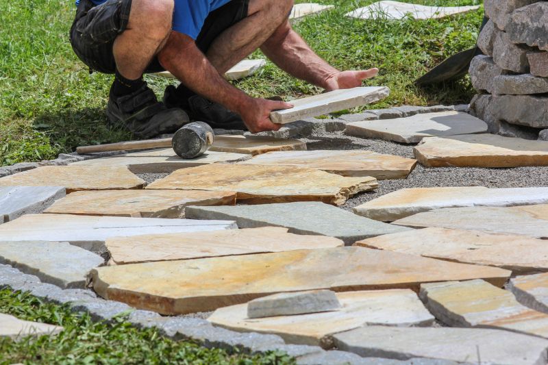 Stone Walkway Repair in Woodland Park, CO