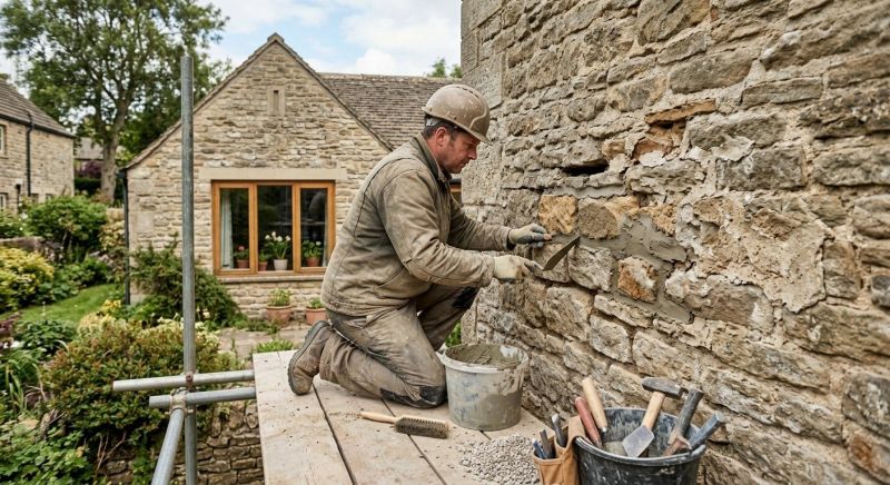 Stonework Repair in Florissant, CO